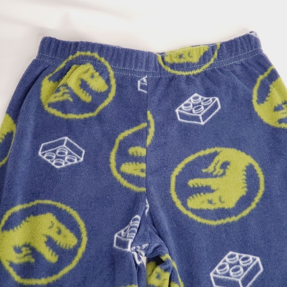 Lego Boys Jurassic World Fleece Pajama Pant - Picture 3 of 5